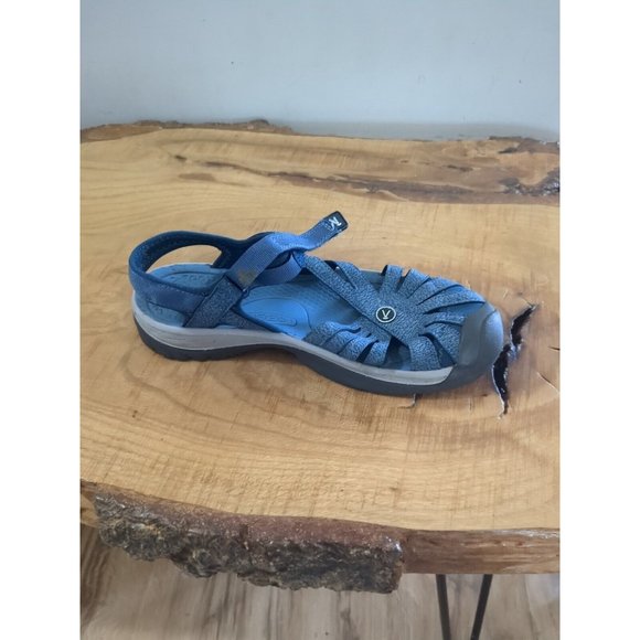 Womens Keen “Rose” Sport Sandals Hiking Sandals Shoes Blue Size 9.5 - Picture 7 of 10